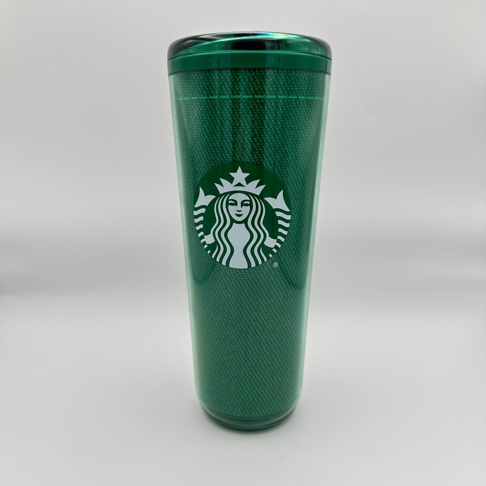 Starbucks Green Apron Tumbler Cup 2024 Siren Logo Venti 24oz Employee Issued